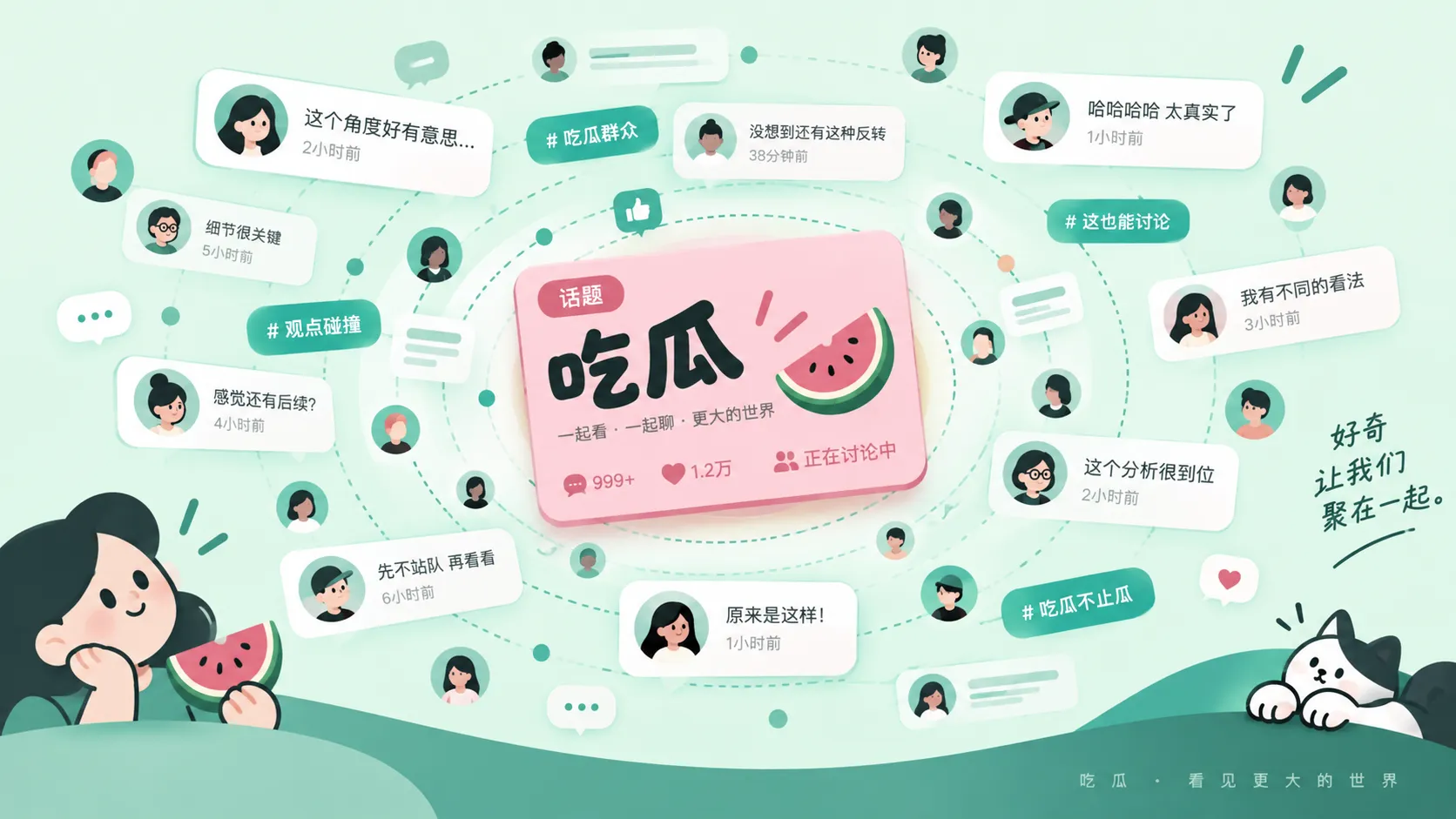 话题报道与信息阅读场景